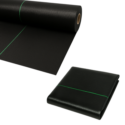 Yuzet Heavy Duty Weed Control Ground Cover Membrane Landscape Fabric - 1m / 2m / 3m / 4m / 5m Widths