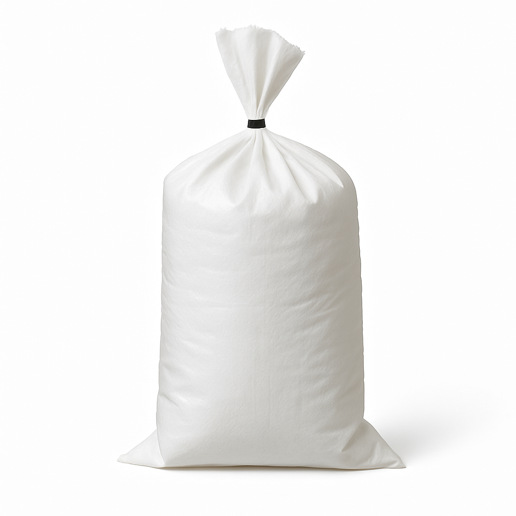 Yuzet White Woven Polypropylene Sandbags Sacks Flood Defence Sand Bags