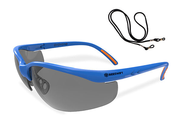 BEESWIFT ADJUSTABLE SAFETY GLASSES GREY