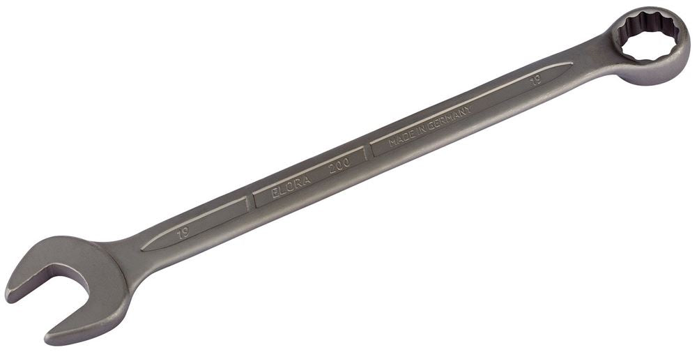 Draper 19MM S/STEEL COMB SPANNER 44017 Long Metric Stainless Steel Combination Spanners