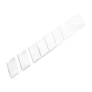07592 Draper Snap-Off General Purpose Segment Knife Blades, 25mm (Pack of 10) Professional Trade DIY Workshop Garage Use
