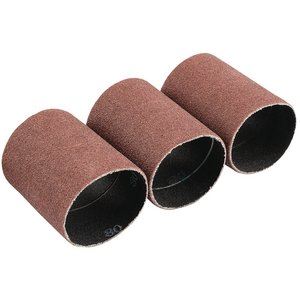 93353 Draper Aluminium Oxide Sanding Sleeves, 45 x 60mm, 80 Grit (Pack of 3) APT255 Professional Trade DIY Workshop Garage Use