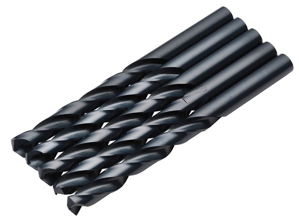 Draper HSS DRILL BIT 9.0MM 5PK 08837 Black HSS Drill Bits