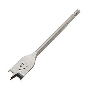 41590 Draper Flat Wood Drill Bit, 22 x 152mm FB100PB Flat Wood Bits Professional Trade DIY Workshop Garage Use