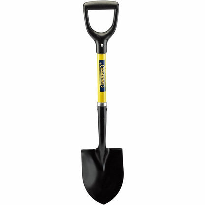Draper MINI RD.POINT SHOVEL FG HANDLE 57569 Round Point Mini Shovel with Fibreglass Shaft