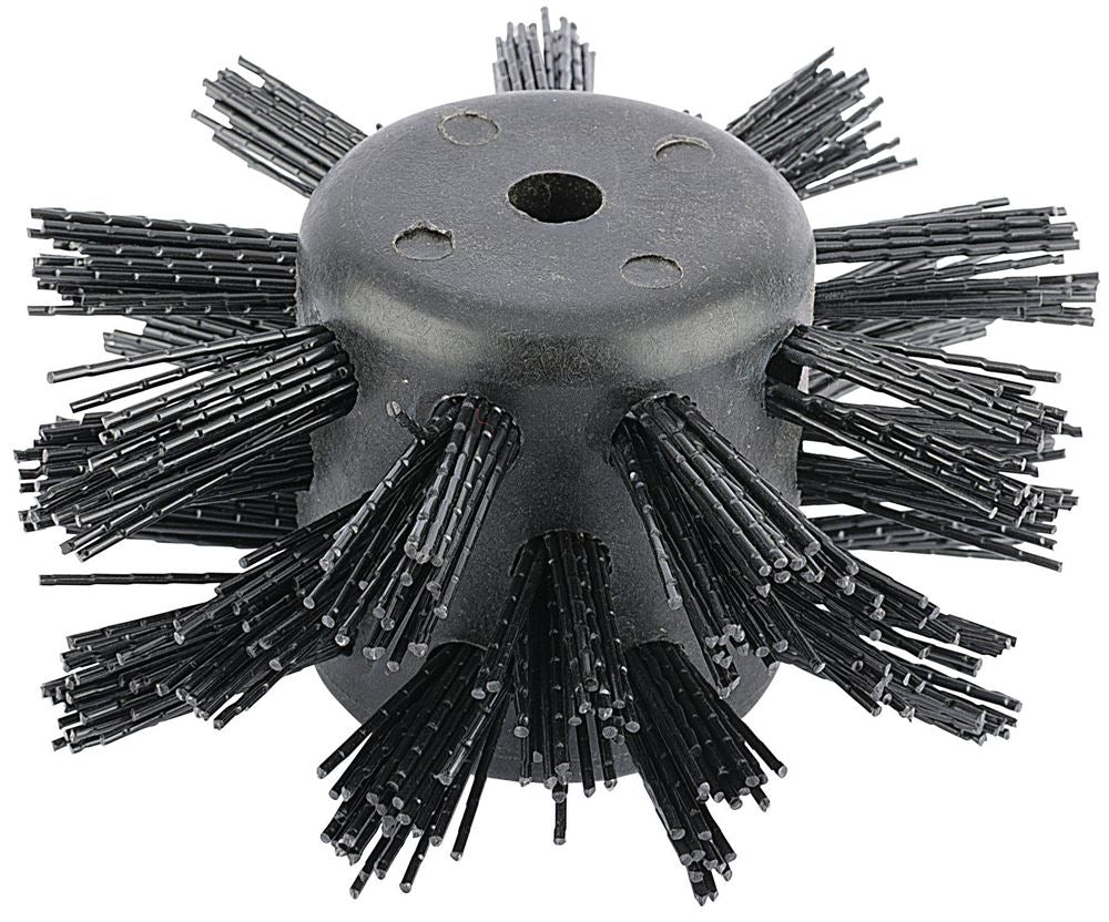 Draper NYLON DRAIN ROD BRUSH 100MM 16269 Nylon Scratch Brush