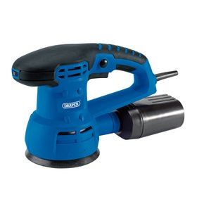 Draper 430W RANDOM ORBIT SANDER 58097 58097 Random Orbit Sander, 125mm, 430W