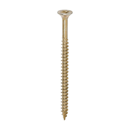 TIMCO Classic Screw PZ3 CSK ZYP 6.0 x 90 Gold Pack 100