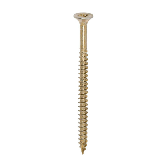 TIMCO Classic Screw PZ3 CSK ZYP 6.0 x 90 Gold Pack 100