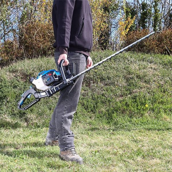 Hyundai HYHT2600X Petrol Hedge Trimmer 26cc 24" 60cm Anti Vibration Easy Start 2-Stroke Hedge Cutter Garden Trimmer Garden Hedge Cutter