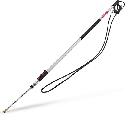WetJet WJ18LWA-G Pressure Washer Accessory 18ft 5.5m 4000psi Telescopic Lance Jet Wash Accessory Cleaning Tool