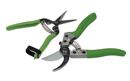 Draper BYPASS/FLOWER SECATEUR 2PC SET 08987 Bypass Pruner and Flower Shear Set (2 Piece)