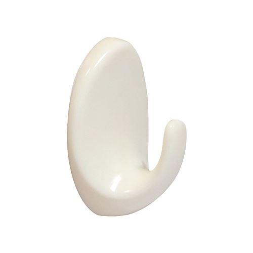 TIMCO Oval Self-Adhesive Hooks - LG 57 x 42.5 Pack 3
