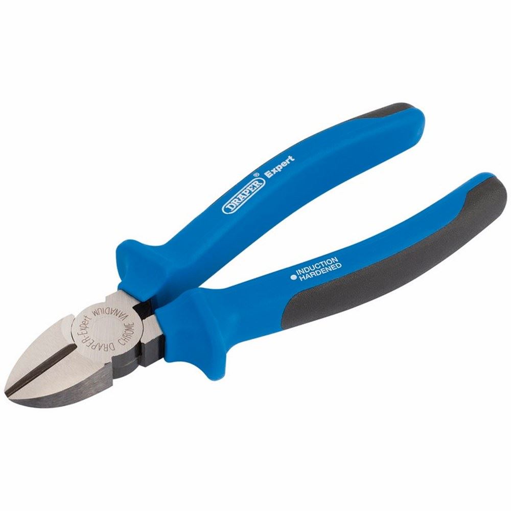 Draper SIDE CUTTER H/D GRIPS 160MM 68891 Heavy Duty Soft Grip Diagonal Side Cutters