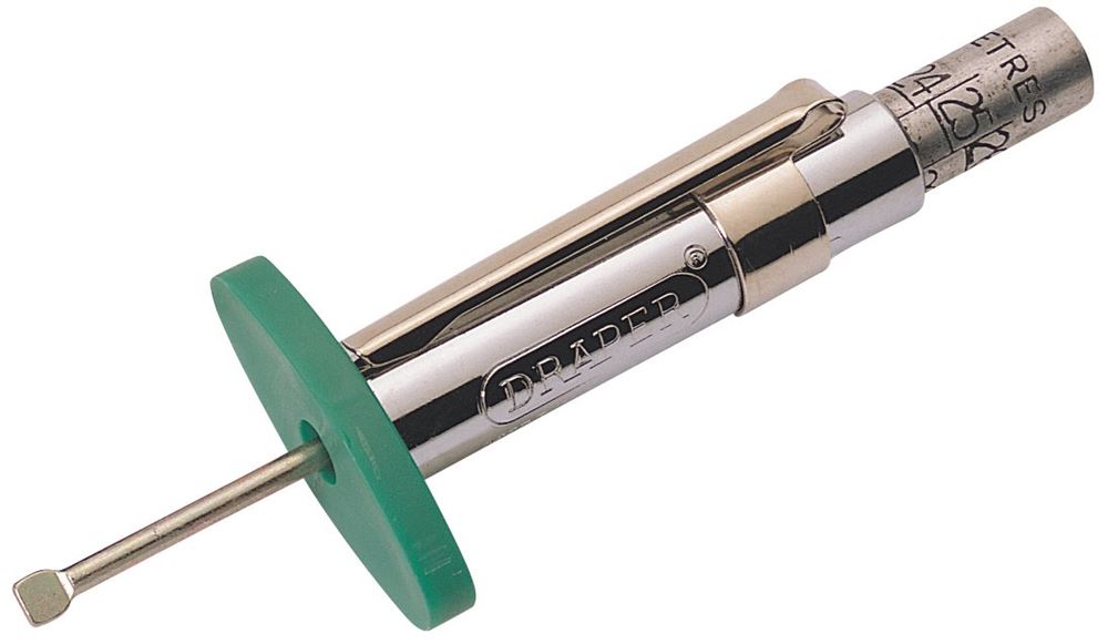 Draper TYRE TREAD DEPTH GAUGE(92REGS) 27298 Tyre Tread Depth Gauge, 1-26mm