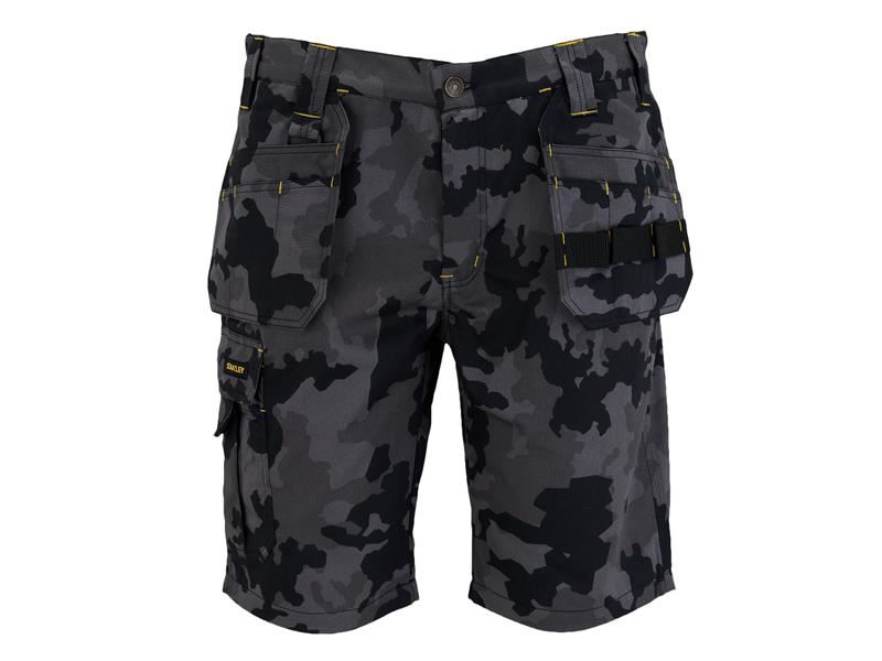 STC Hanley Holster Shorts Black Camouflage Waist 32in