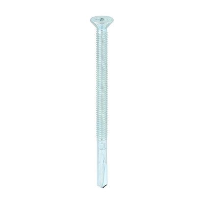 TIMCO WingTip Screw S/DRILL No4 Zinc 5.5 x 85 Silver Pack 100
