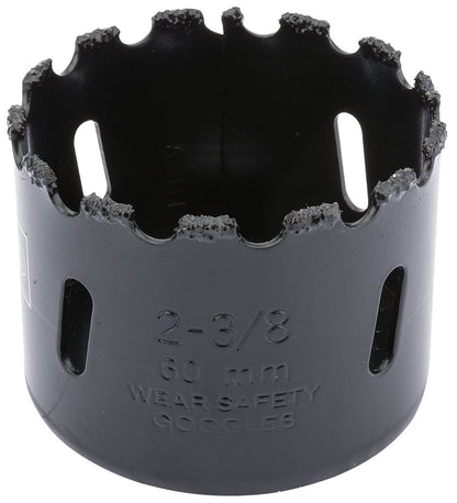 Draper TUNGSTEN CAR.GRITH.SAW 60MM 34950 Tungsten Carbide Grit Hole Saws