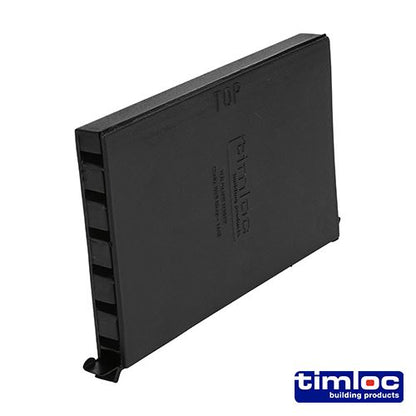 TIMCO Cavity Wall Weep Vent Black 65 x 10 x 100 Black Pack 50