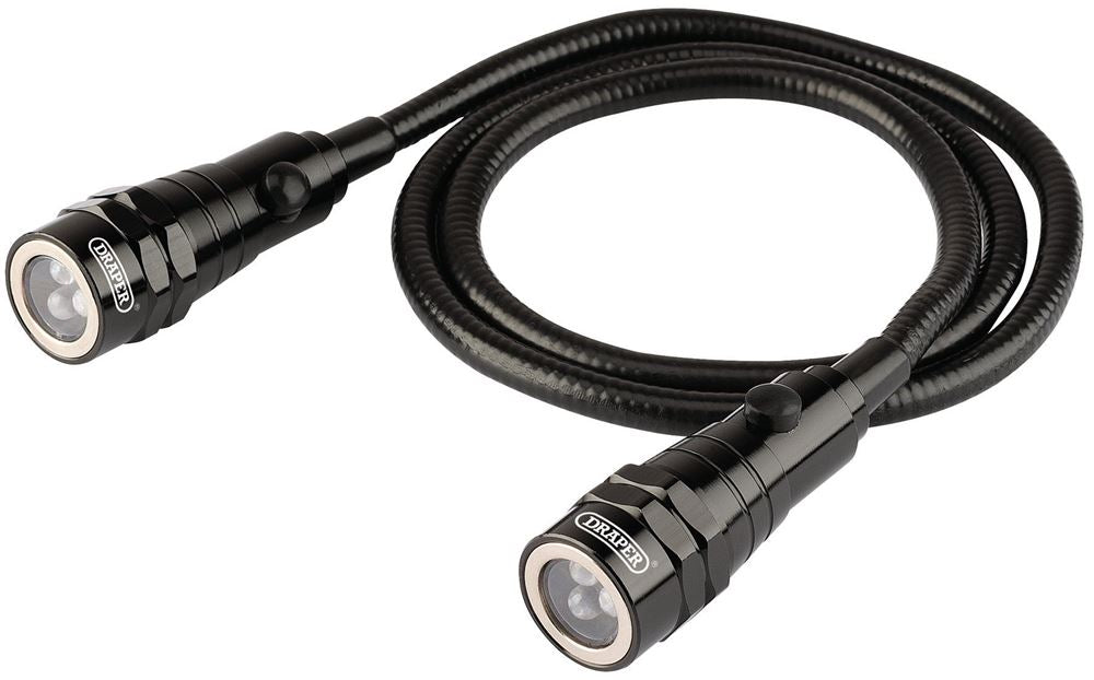 Draper FLEXI LED LIGHT 99703 99703 Twin LED Flexible Inspection Light With Magnetic Ends, 905mm