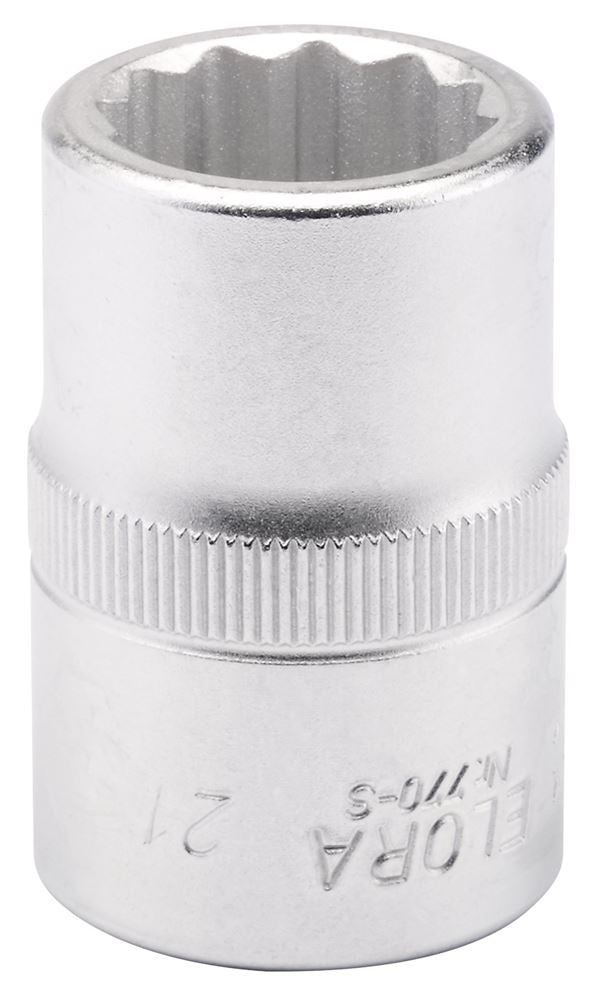 Draper 21MM BI-HEX SOCKET 3/4DRIVE 00690 3/4" Sq. Dr. Metric Bi-Hexagon Sockets