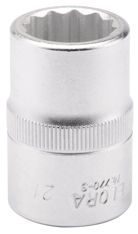Draper 21MM BI-HEX SOCKET 3/4DRIVE 00690 3/4" Sq. Dr. Metric Bi-Hexagon Sockets