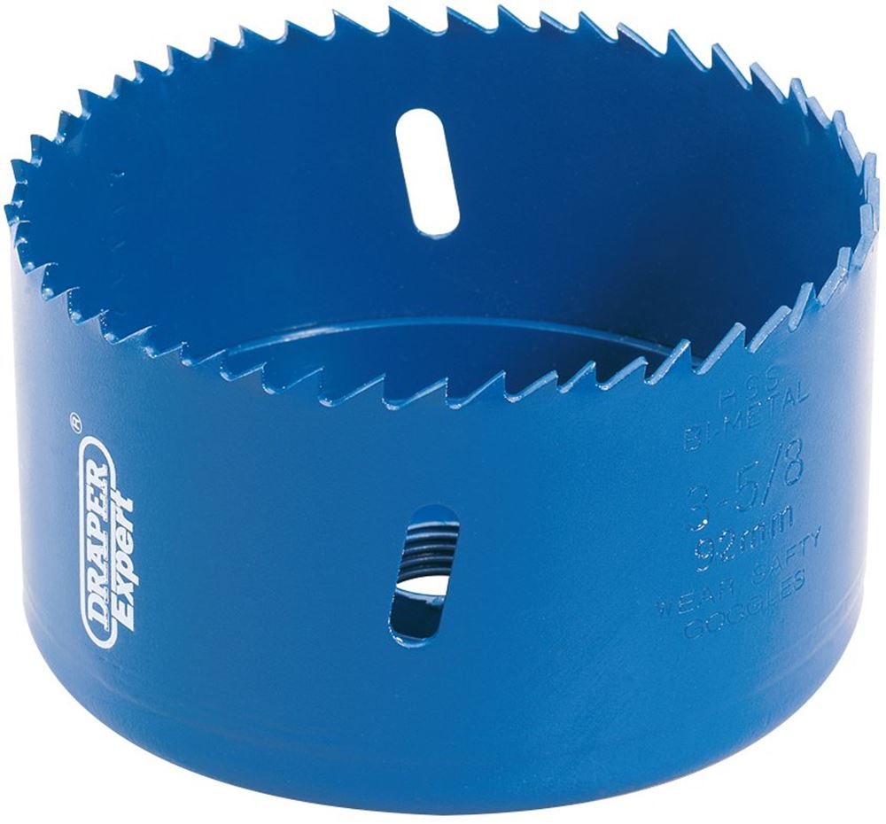 DRAPER 41091 - HSS Bi-metal Holesaw Blade, 92mm