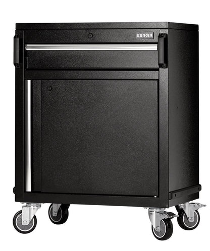 BUNKER  Modular Power Tool Mobile Cabinet, 1 Drawer, 1 Door, 646mm