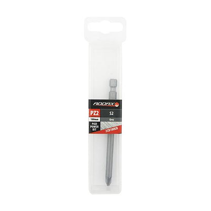 TIMCO Pozi Driver Bit - S2 Grey No.2 x 100 Grey Pack 1