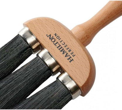 Hamilton 93mm 3 Ring Dusting Brush Soft Bristle Decorating Brush for Dust Removal Surface Preparation Painting and General Cleaning Applications