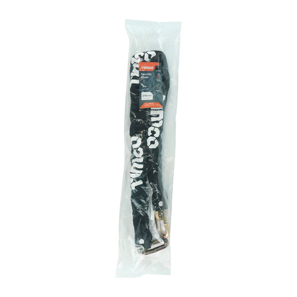 TIMCO Security Chain 8mm x 1m Pack 1
