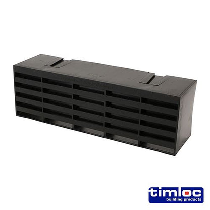 TIMCO Plastic Airbrick Black 215 x 69 x 60 Black Pack 20