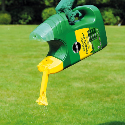 Miracle-Gro 121187 80 m2 EverGreen Complete 4-in-1 Spreader, Lawn Food, Weed & Moss Control