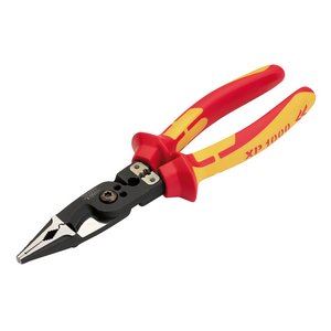 Draper 215MM ELEC. PLIERS(NON TETHER) 94643 94643 VDE 8-in-1 Electricians Pliers, 215mm