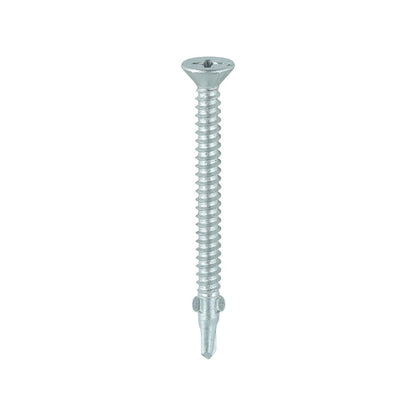 TIMCO WingTip Screw S/DRILL No3 EXT 5.5 x 65 Silver Pack 200