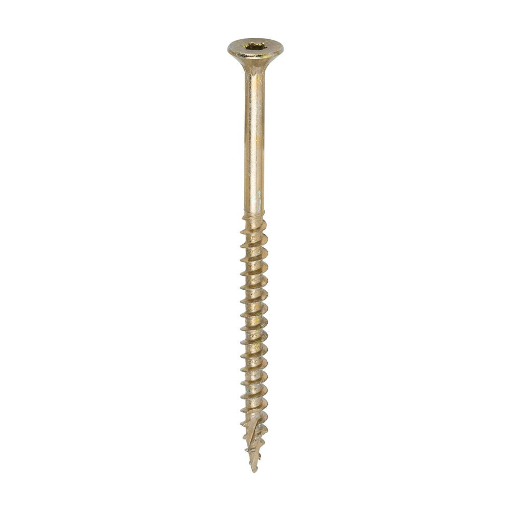 TIMCO C2 Clamp-Fix TX25 CSK ZYP 5.0 x 80 Gold Pack 200