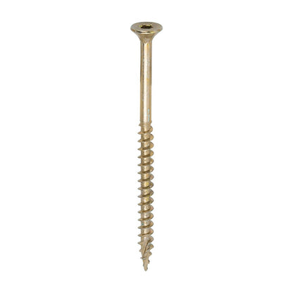 TIMCO C2 Clamp-Fix TX25 CSK ZYP 5.0 x 80 Gold Pack 200