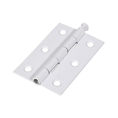 TIMCO Butt Hinge Loose Pin White 75 x 50 White Pack 2