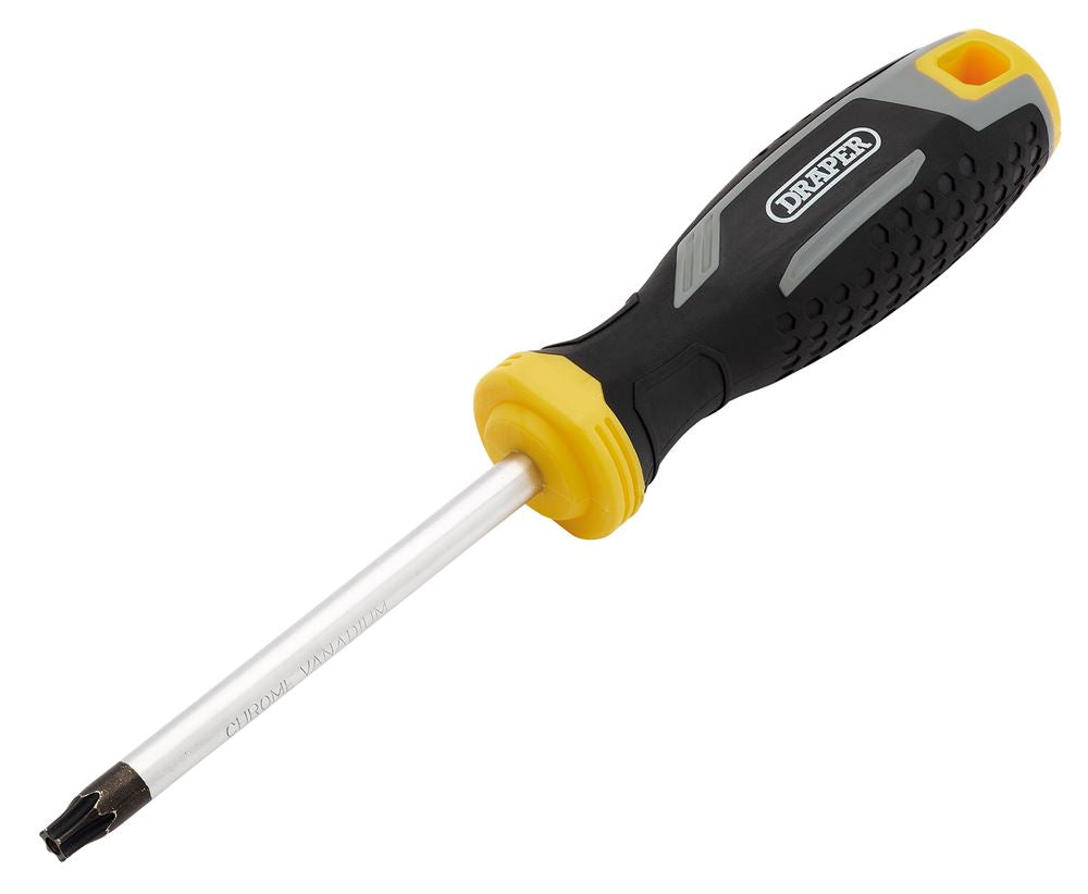 Draper T40HX100MM TAMPER-RESISTANT TX Tamperproof Soft Grip Screwdrivers