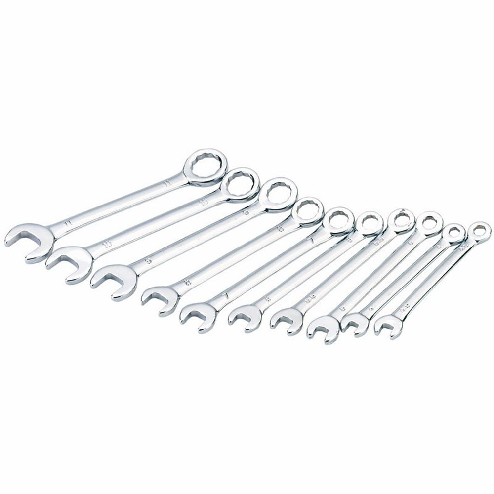 Draper 10PC COMBINATION SPANNER SETMM 19756 Metric Midget Combination Spanner Set (10 Piece)