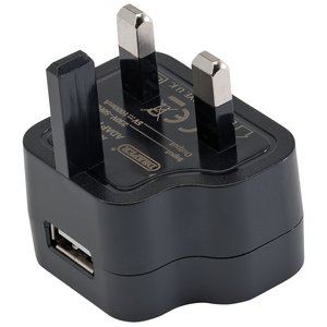 Draper 230V 1AMP USB CHARGER(UK) 93038 230V USB Charger (1 Amp)