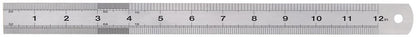 Draper 12/300MM STAINLESS STEEL RULE 22671 Stainless Steel Rules