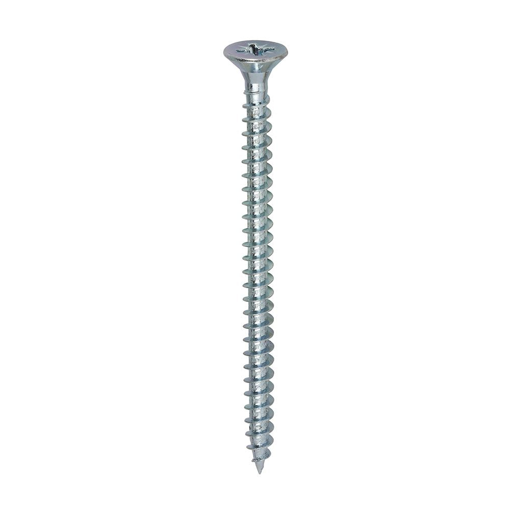 TIMCO Solo Woodscrew PZ2 CSK Zinc 5.0 x 70 Silver Pack 200