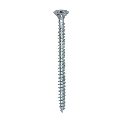 TIMCO Solo Woodscrew PZ2 CSK Zinc 5.0 x 70 Silver Pack 200