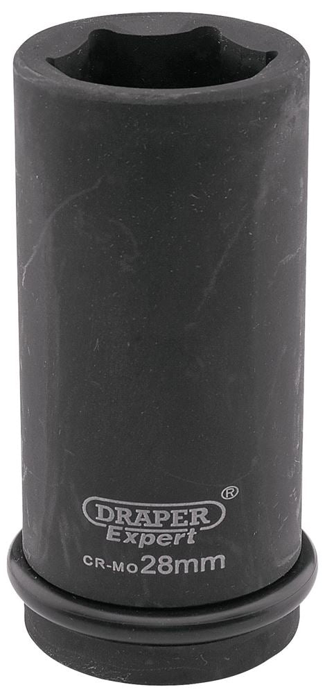 Draper 28MM IMP.DEEP SCKET 3/4DR 05060 HI-TORQÂ® Metric Deep Impact Sockets, 3/4" Sq. Dr.