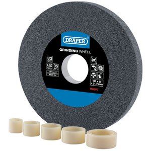 DRAPER 99567 - Aluminium Oxide Bench Grinding Wheel 60G (150mm x 20mm)