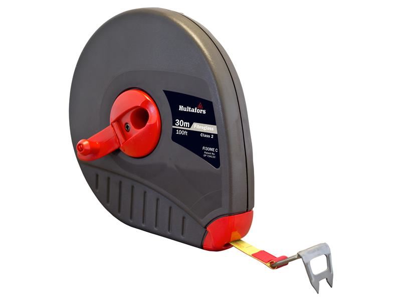 Hultafors 354713 FT30ME Futura Fibreglass Tape 30m/100ft (Width 13mm)