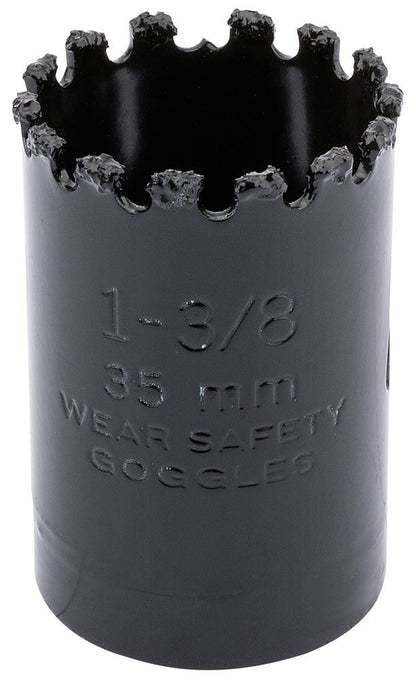 Draper TUNGSTEN CAR.GRITH.SAW 35MM 34881 Tungsten Carbide Grit Hole Saws