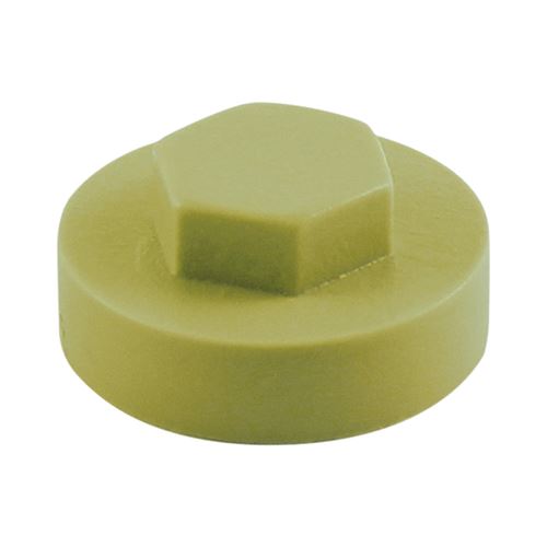 TIMCO Hex Cover Cap - Moorland Green 16mm Green Pack 1000