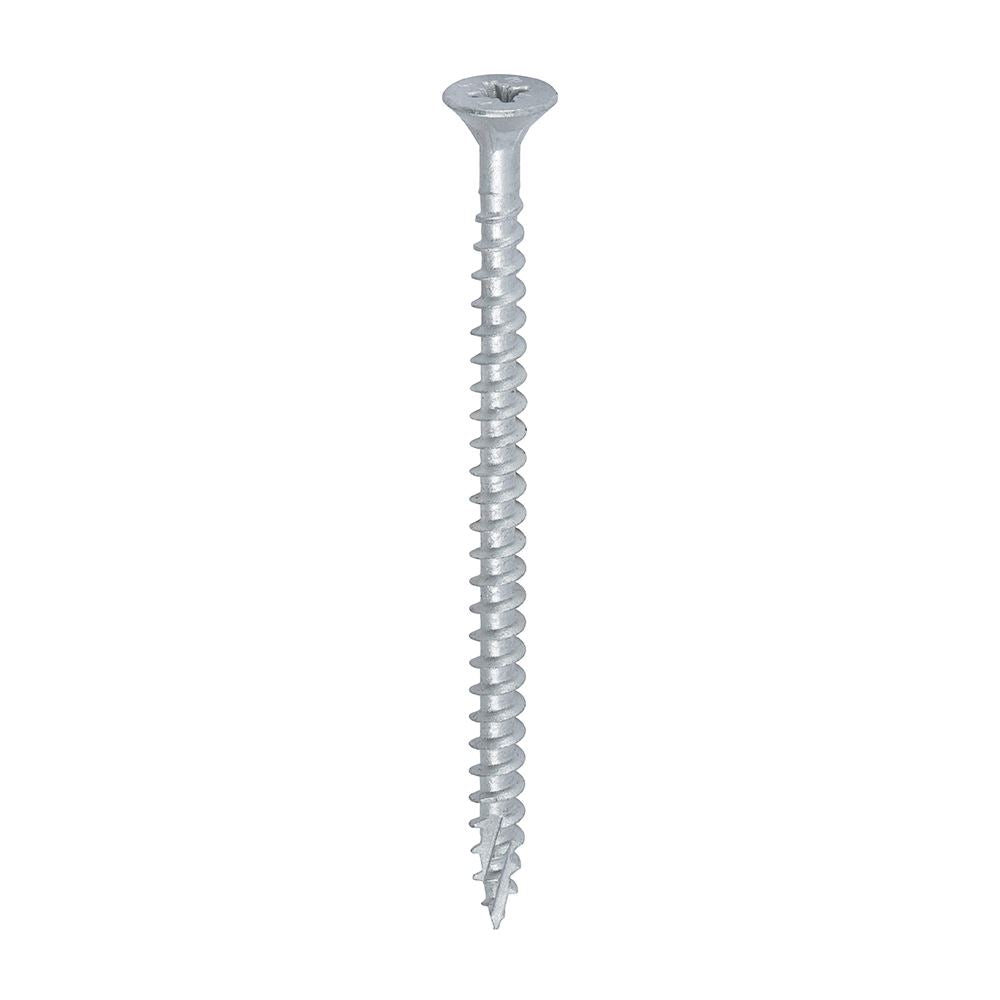 TIMCO C2 Strong-Fix Exterior PZ2 CSK 5.0 x 80 Silver Pack 110